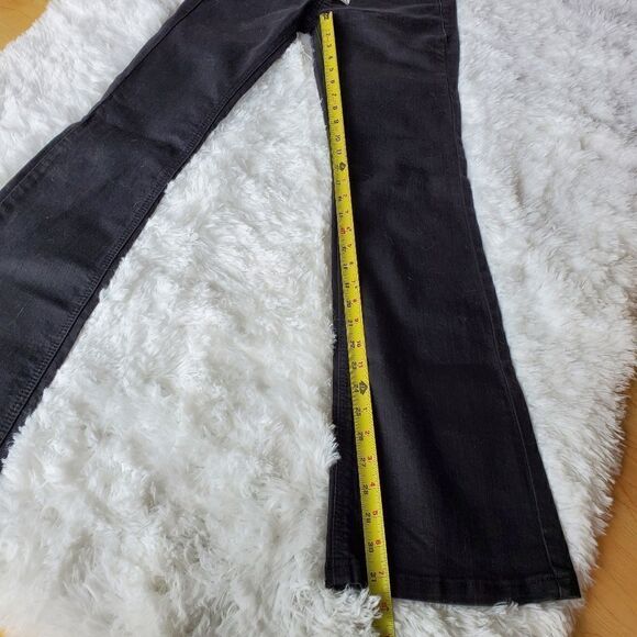 Women's Bootcut Jeans Black Studded Size 3 - Picture 8 of 9
